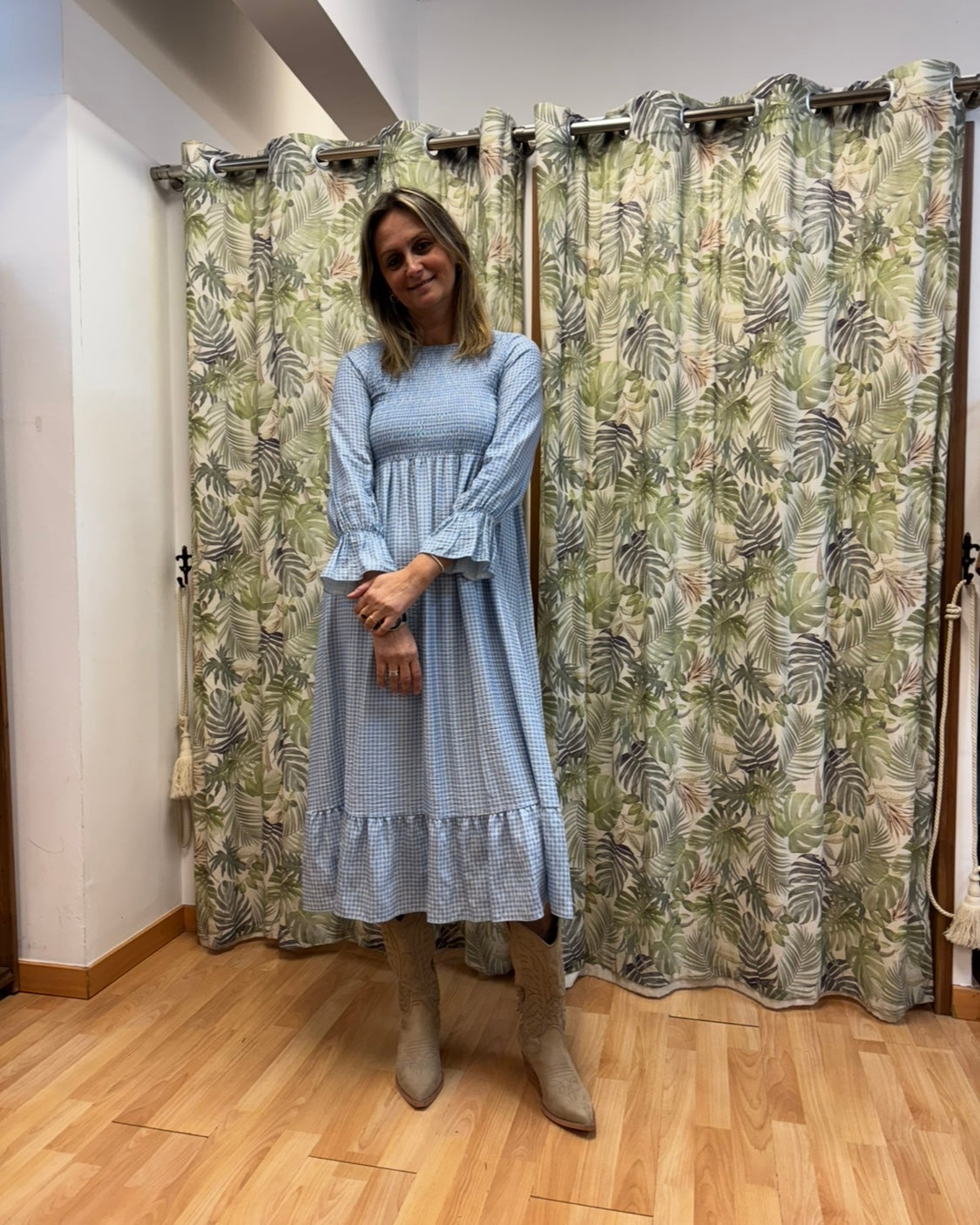 Vestido Blue Meadow