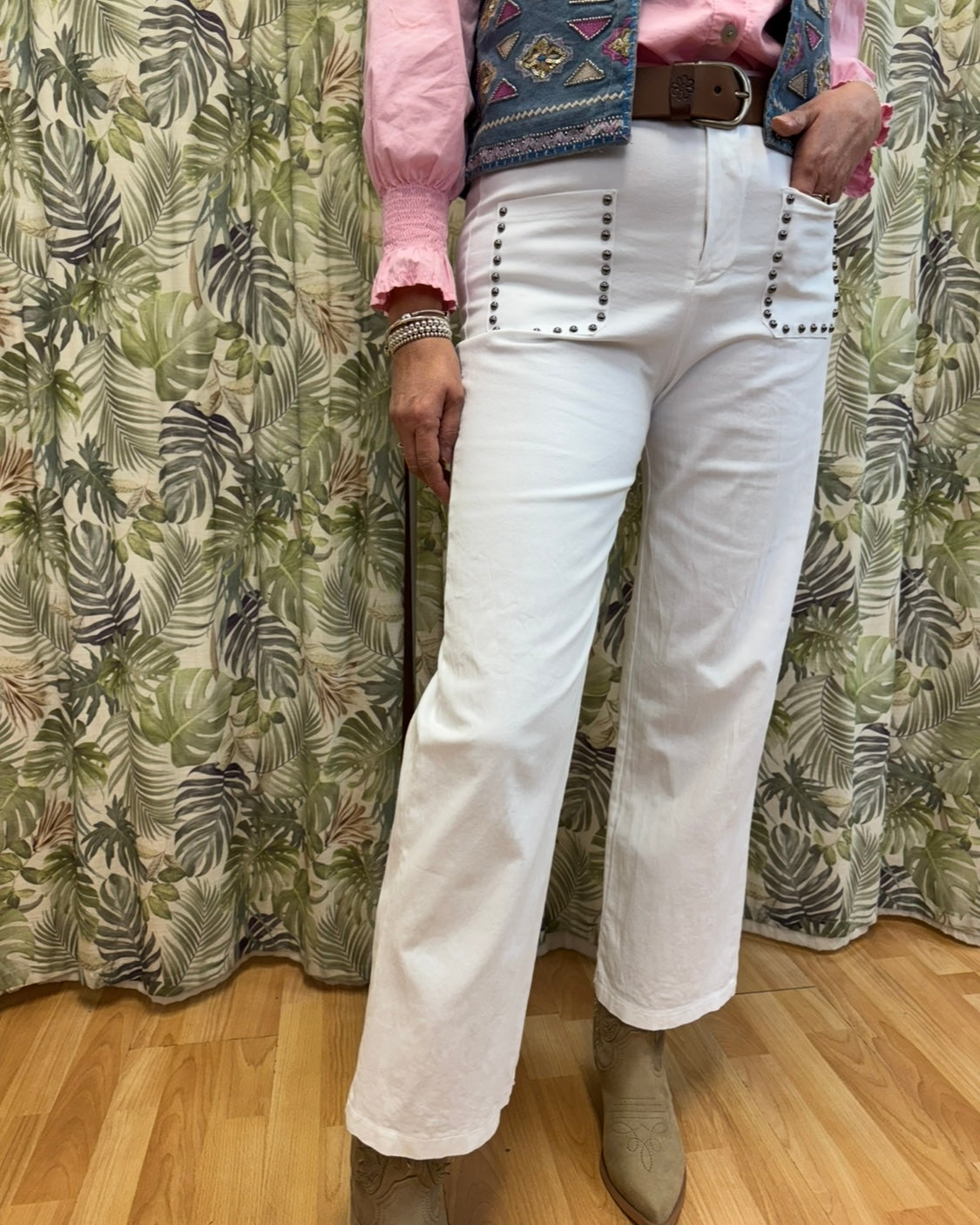 Pantalón White Western
