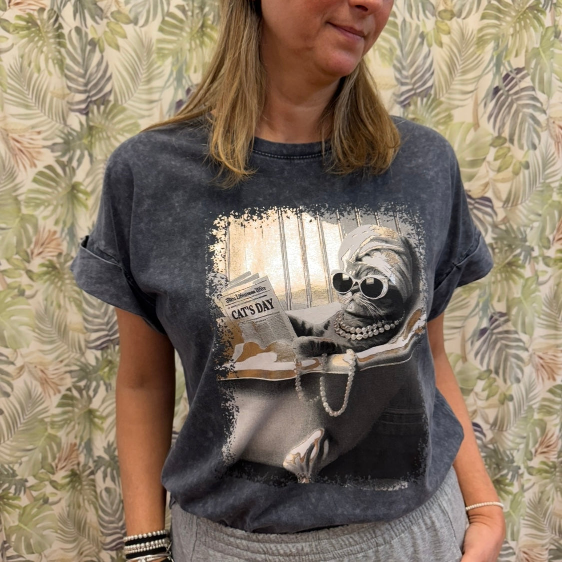 Camiseta Glam Cat