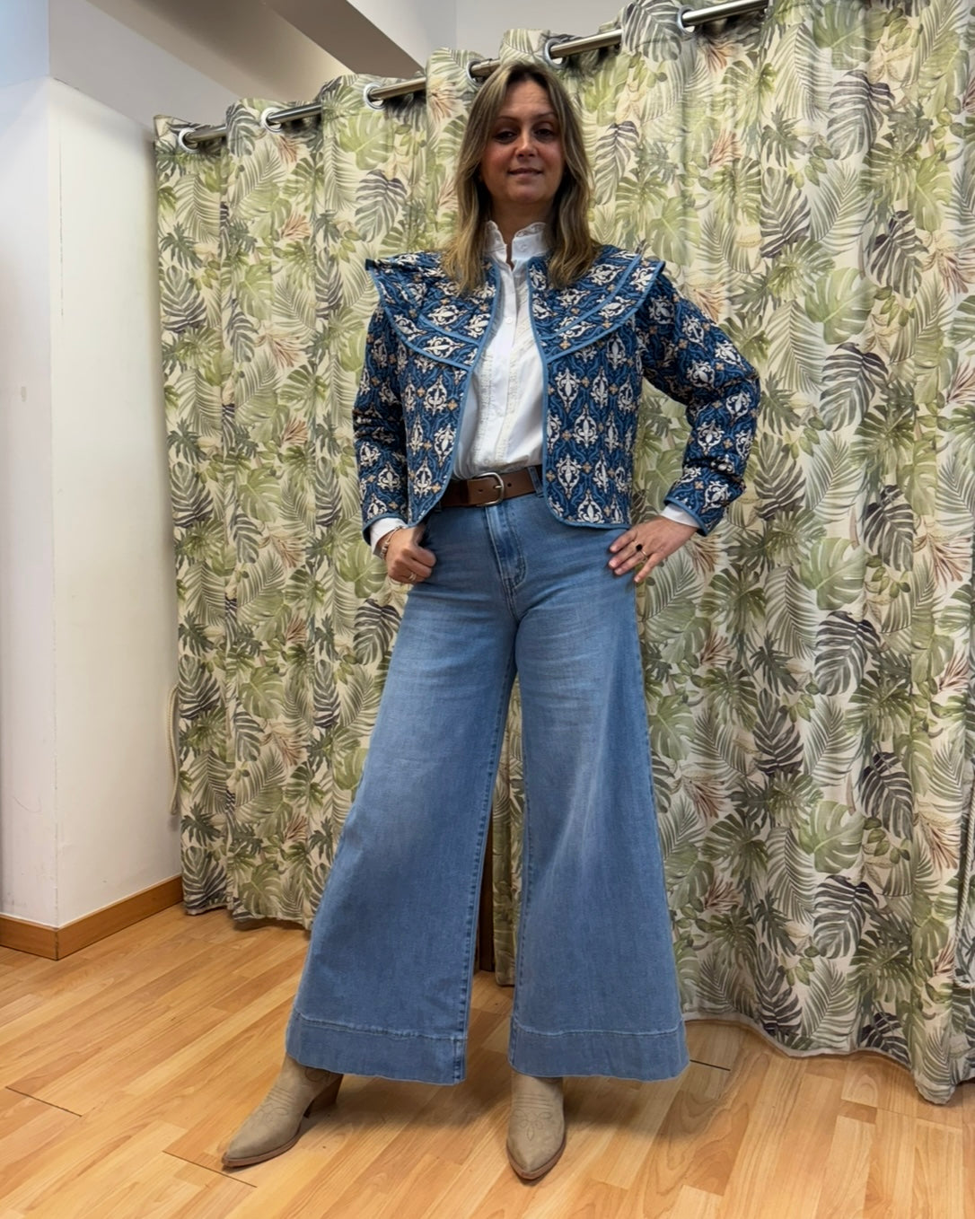 Pantalón Denim Luxe