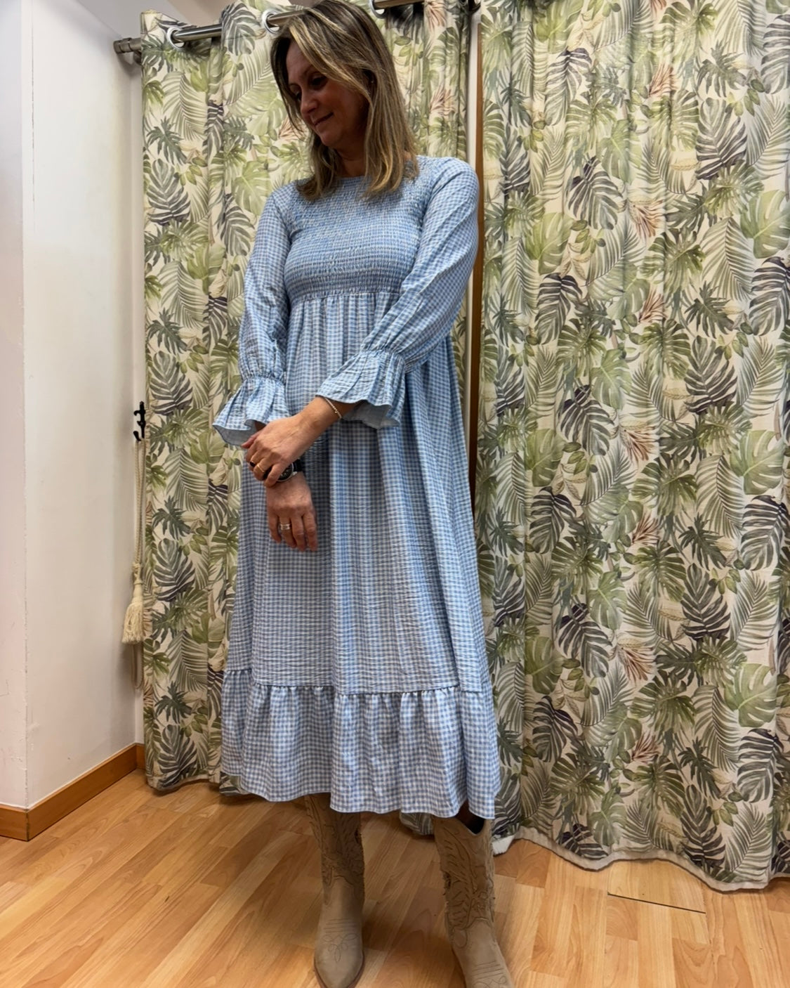 Vestido Blue Meadow