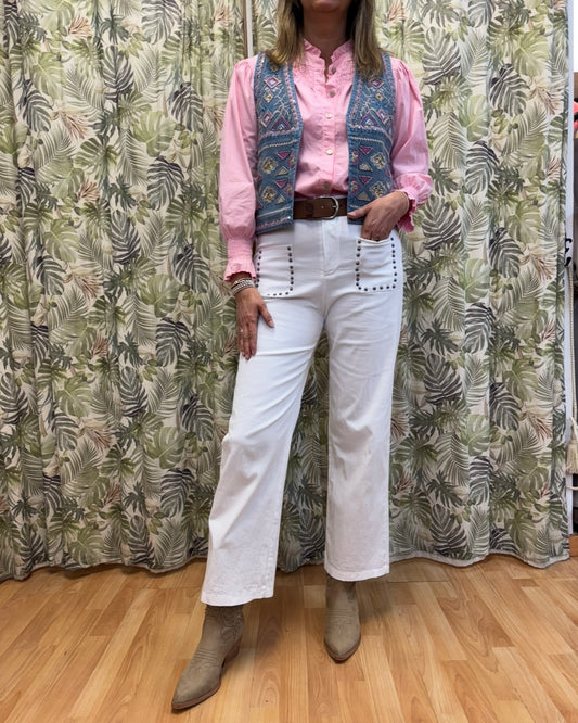 Pantalón White Western