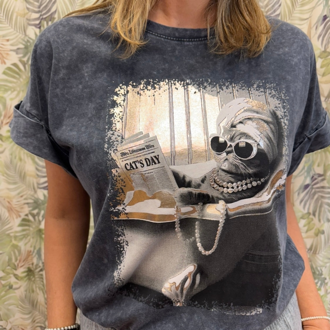 Camiseta Glam Cat