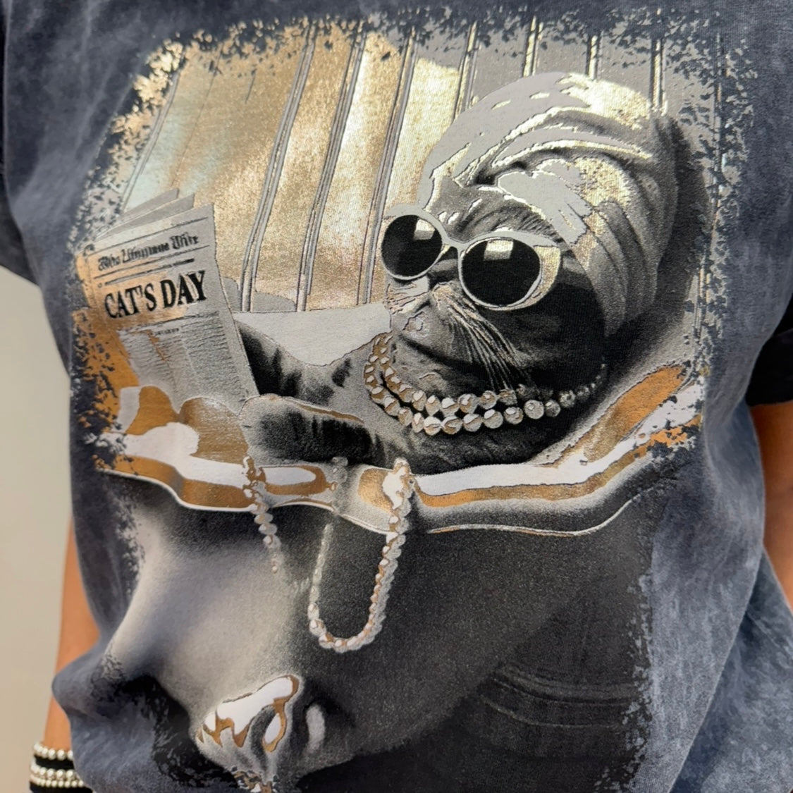 Camiseta Glam Cat