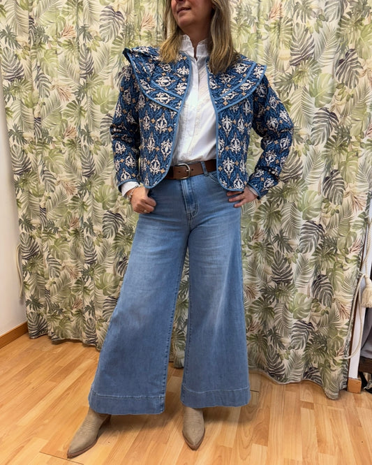 Pantalón Denim Luxe